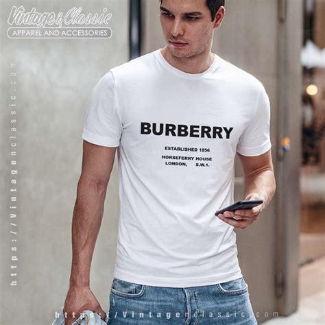 burberry horseferry house t shirt|burberry men's size guide.